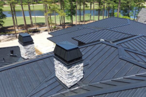 Residential 24-Gauge Standing Seam Roof_Custom Chimney Caps_Pinehurst-3