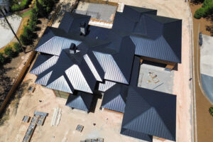 Residential 24-Gauge Standing Seam Roof_Custom Chimney Caps_Pinehurst
